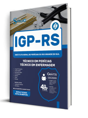 Apostila IGP-RS 2025 - Técnico em Perícias - Técnico em Enfermagem - Imagem 2